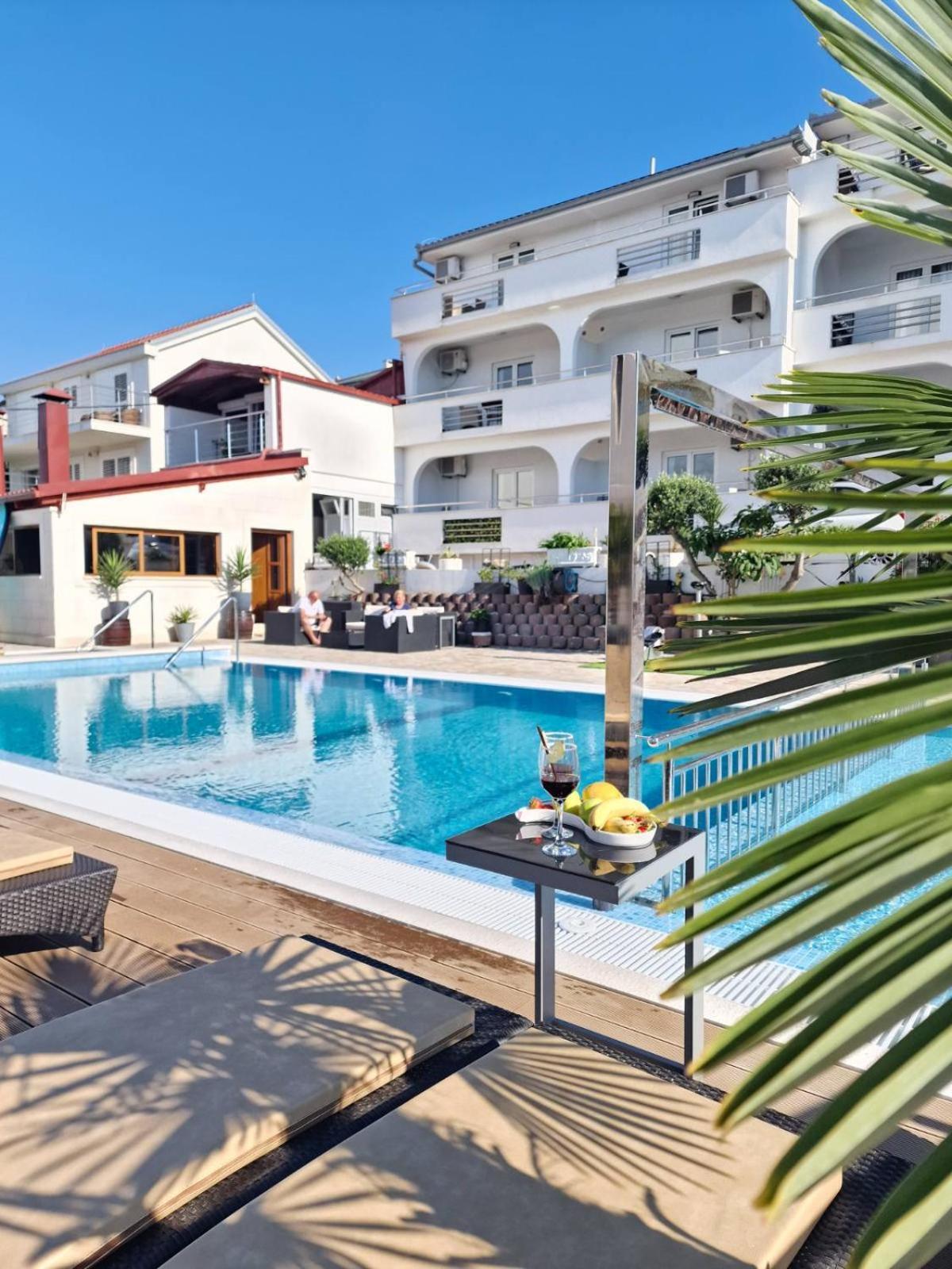 Apartments Silva With A View Of Sea Trogir Bagian luar foto