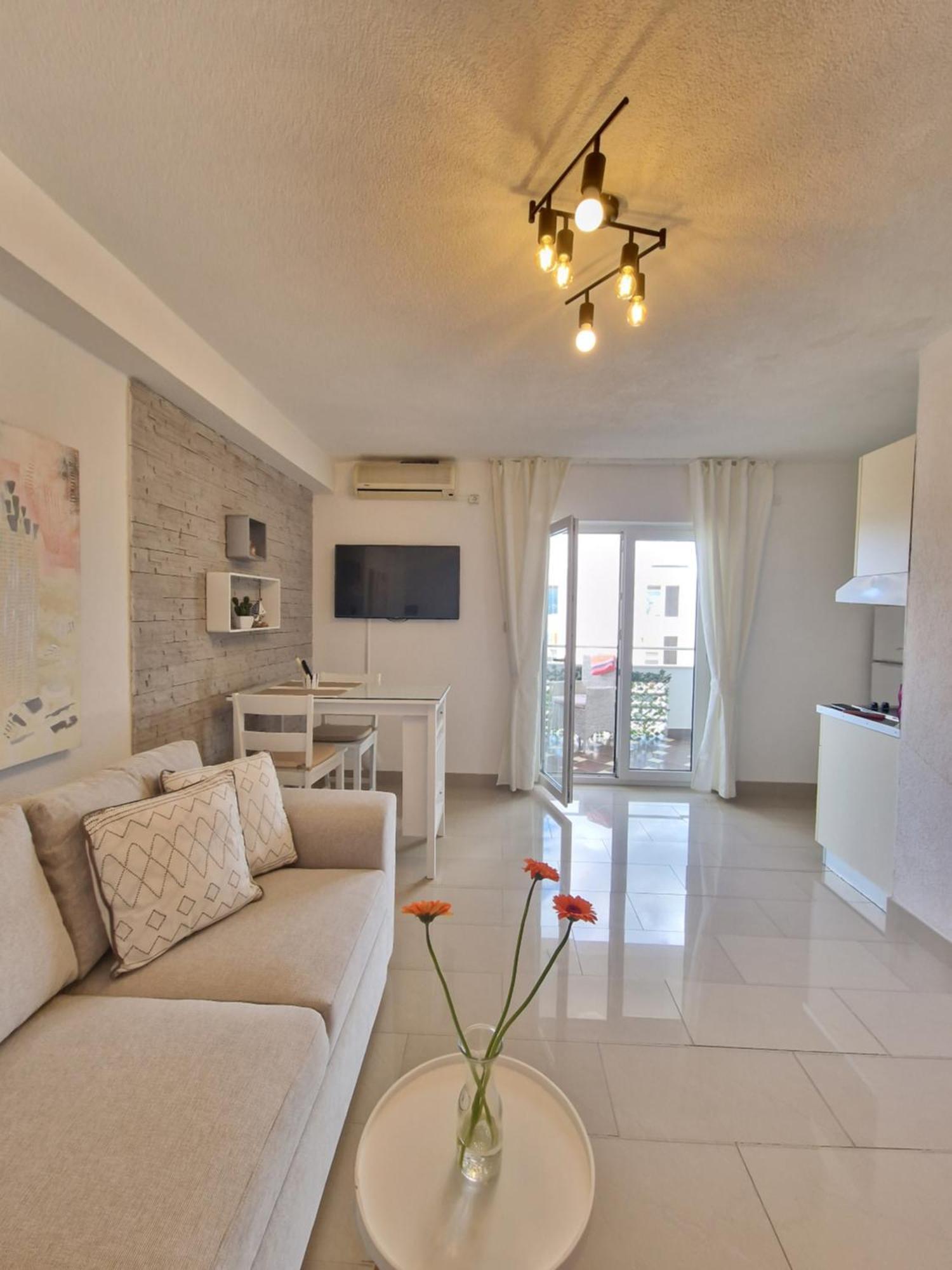 Apartments Silva With A View Of Sea Trogir Bagian luar foto