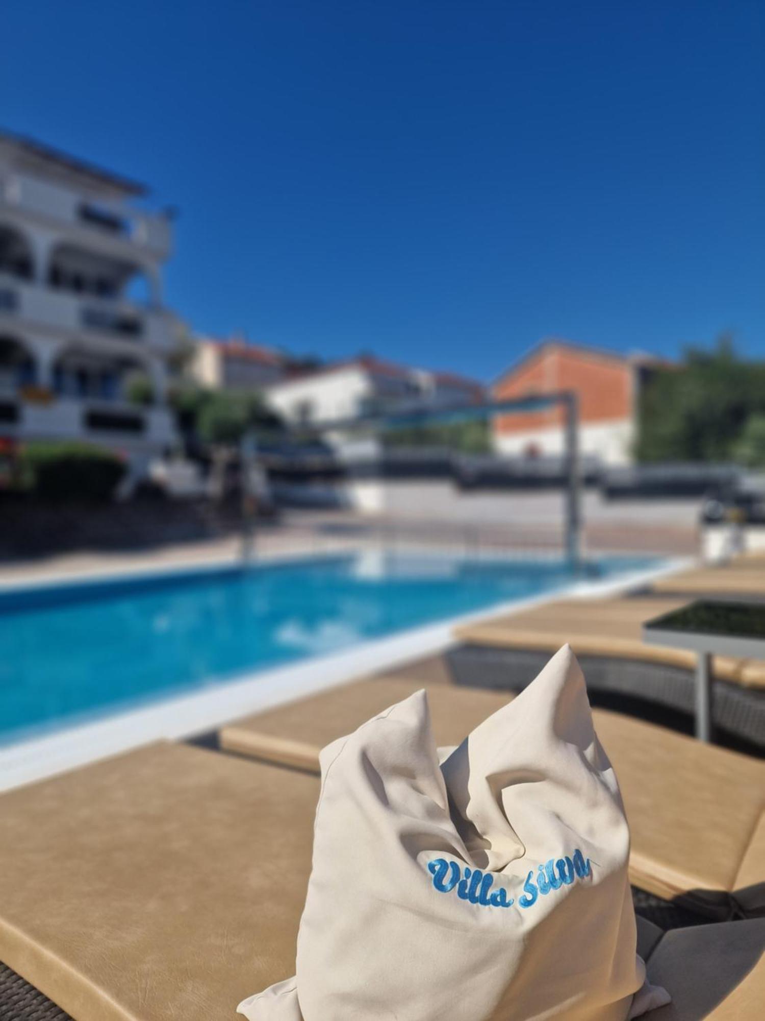 Apartments Silva With A View Of Sea Trogir Bagian luar foto