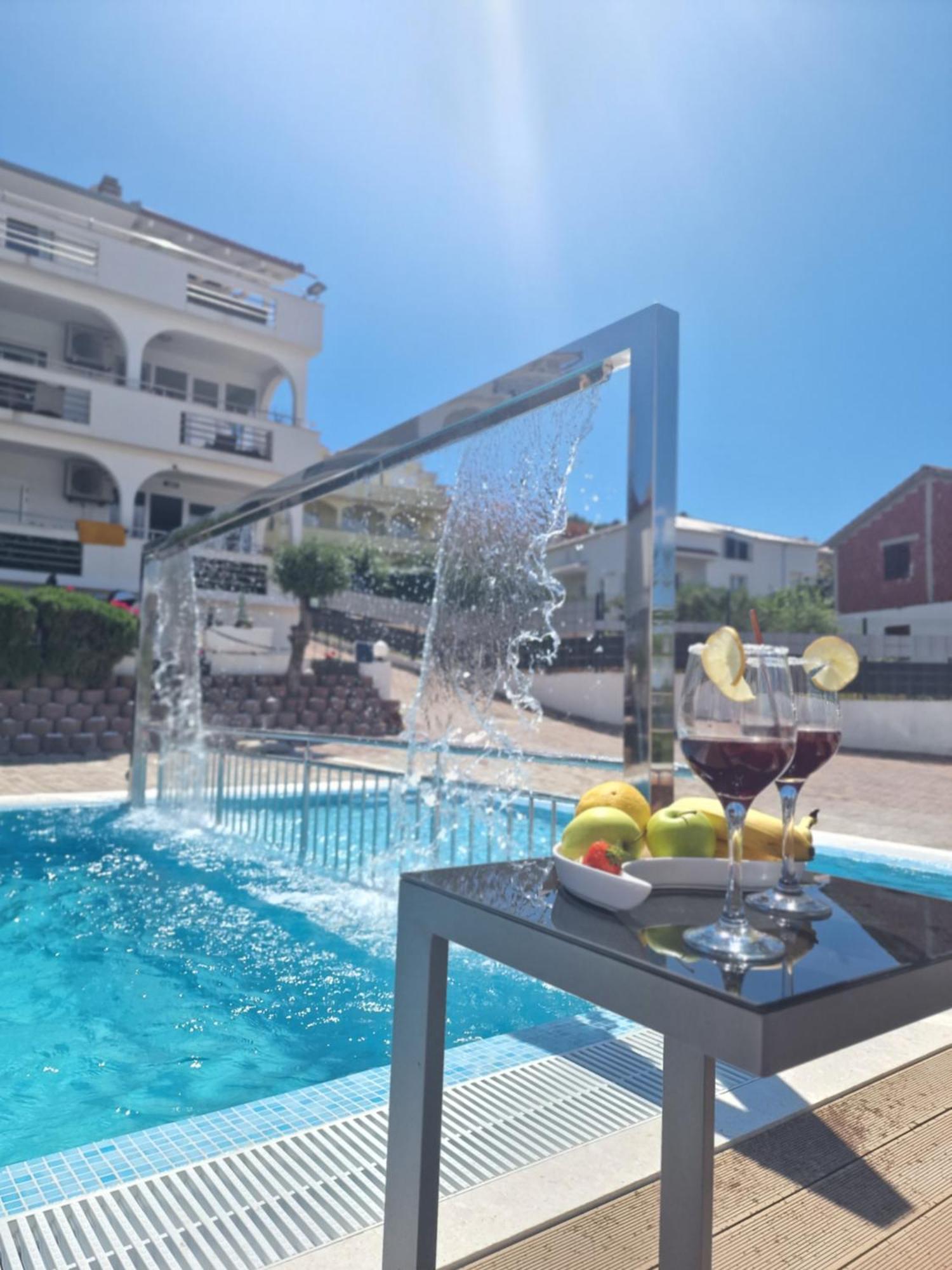 Apartments Silva With A View Of Sea Trogir Bagian luar foto