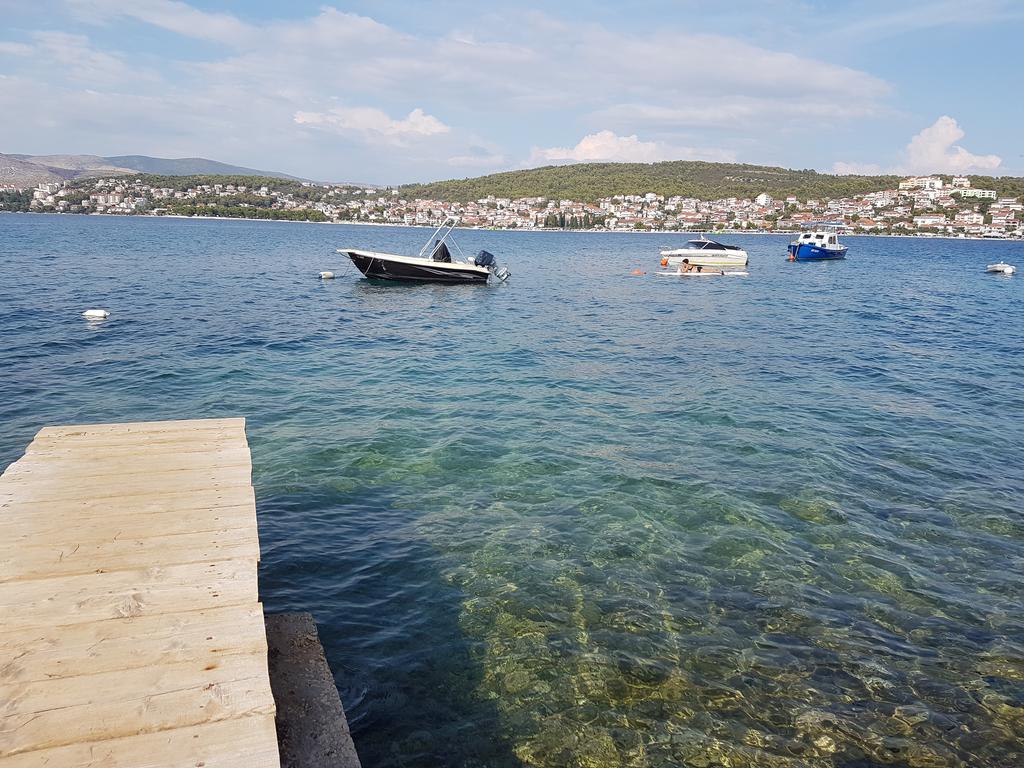 Apartments Silva With A View Of Sea Trogir Bagian luar foto