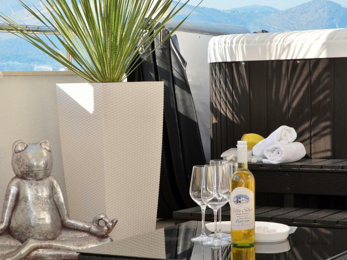 Apartments Silva With A View Of Sea Trogir Bagian luar foto