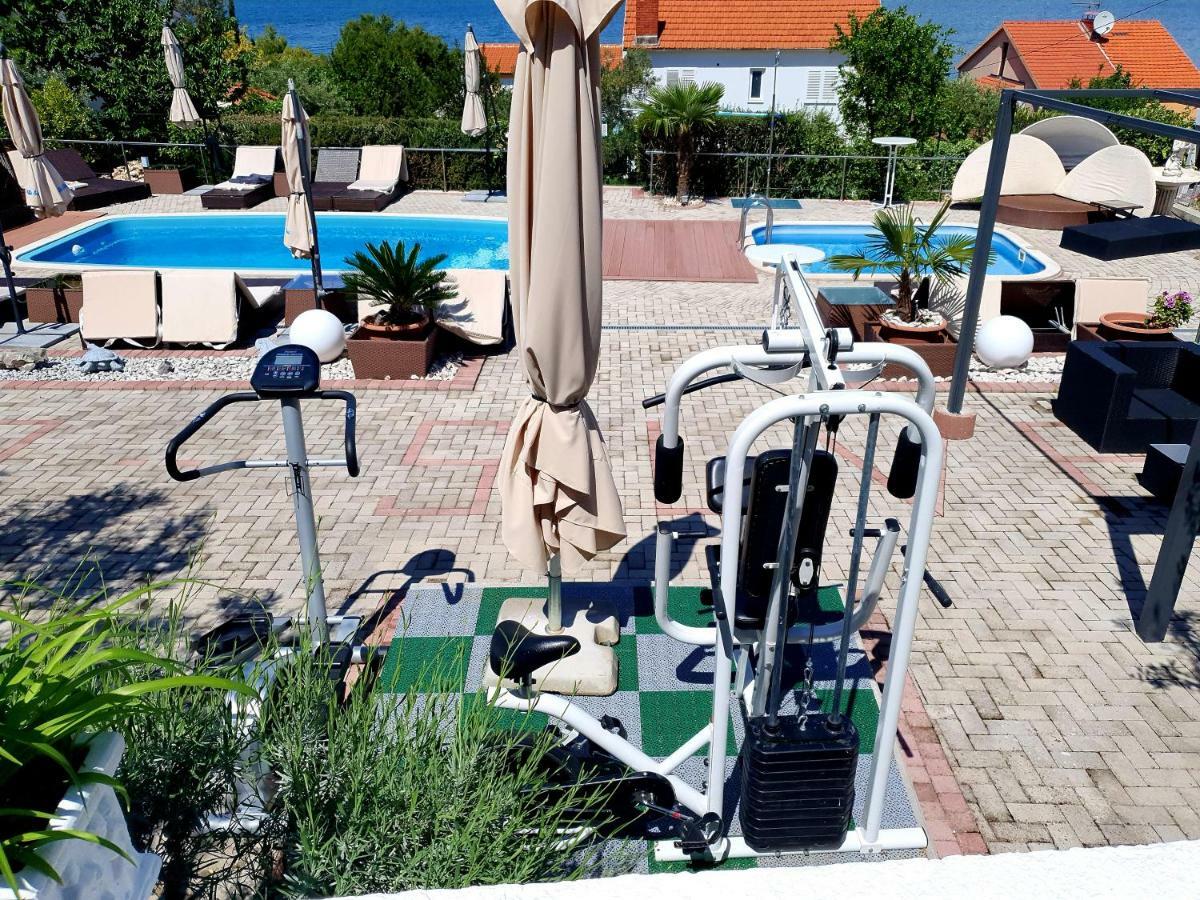 Apartments Silva With A View Of Sea Trogir Bagian luar foto